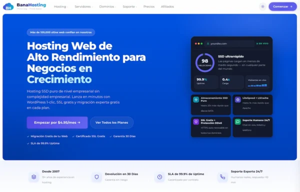 Banahosting hosting ultra rápido Banahosting hosting ultra rápido